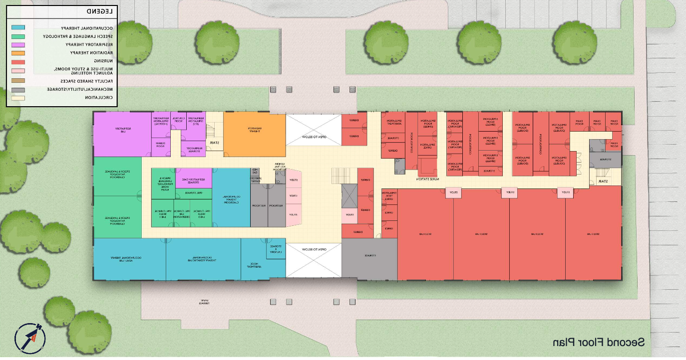 Second floor plan